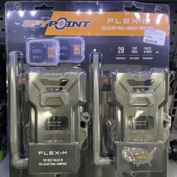 SPYPOINT FLEX-M Cellular Trail Camera Twin Pack,