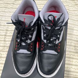 Jordan 3 black cement