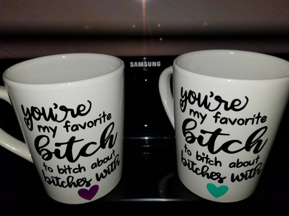 Personalized mugs!