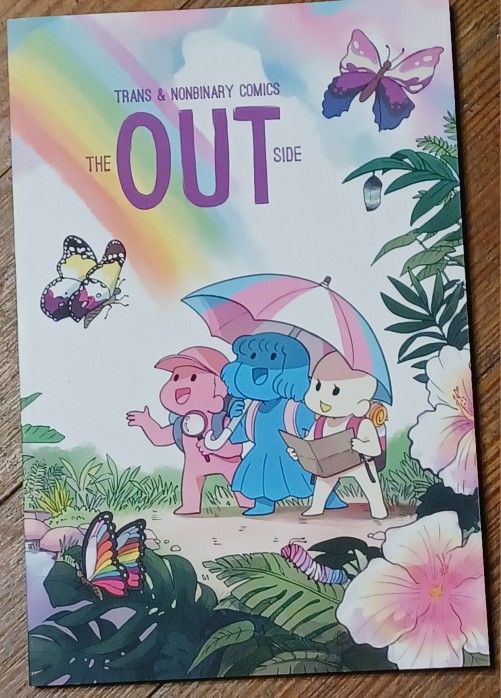 The Outside Book Comic Paperback Personal Journey 29 Artists 