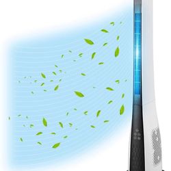 43inch Bladeless Tower Fan 3 Speeds/ Modes Ultra  Quiet 