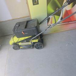 Electric Lawn Lower And Printer