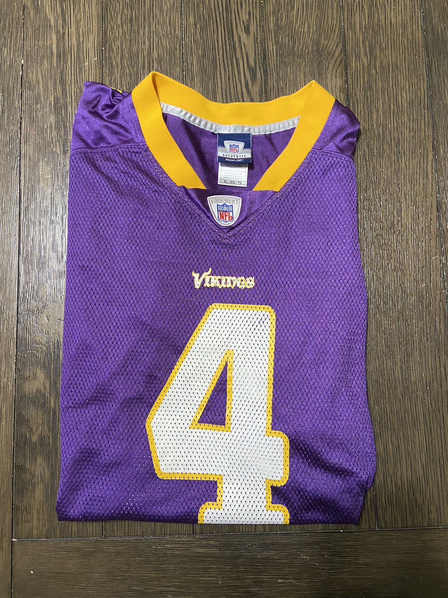 Brett Favre Vintage Vikings Reebok Jersey - Size XL