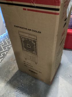 Evaporative Air Cooler/Swamp cooler 9.8 Gallon
