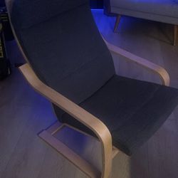 Modern Chair, Wood And Material