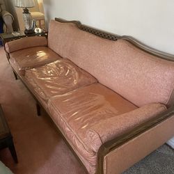Antique Rose Couch