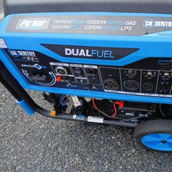 Dual Fuel Generator 13000w New