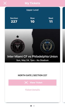 Intern Miami tickets