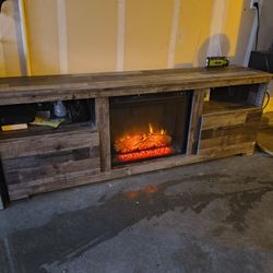 Fire Place Tv Stand
