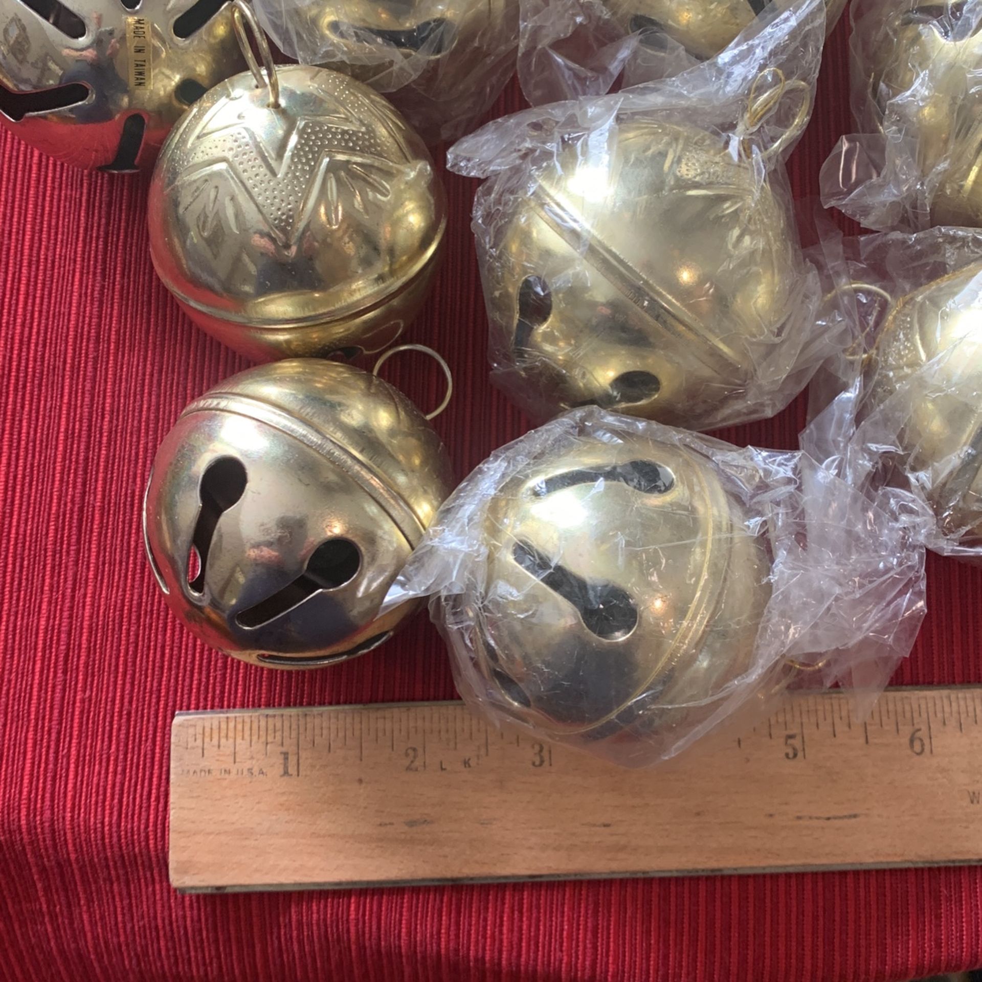 Gold Tone Bells - NEW