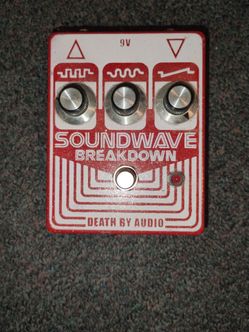 Death By Audio Soundwave Breakdown guitar pedal