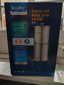 IceJoy Gravity Fed Water Filter System