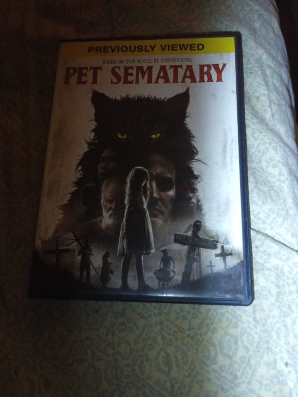 Pet Sematary Dvd