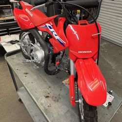 2022 Honda CRF50. Almost New 1hr. 
