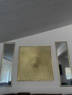 Frame two mirrors
