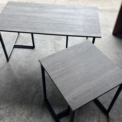 Coffee table and side table