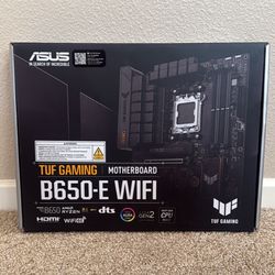 TUF GAMING MOTHERBOARD B650-E WIFI NEW