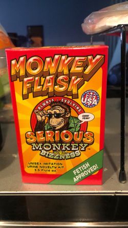 Monkey Flask Serious Monkey Bizzness Novelty Kit