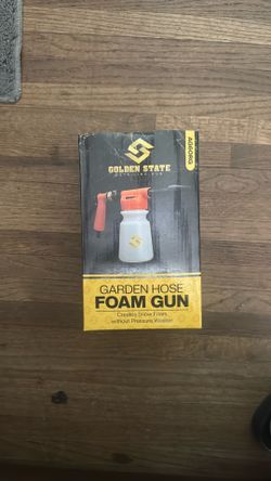 FOAM GUN FOR CAR WASHES