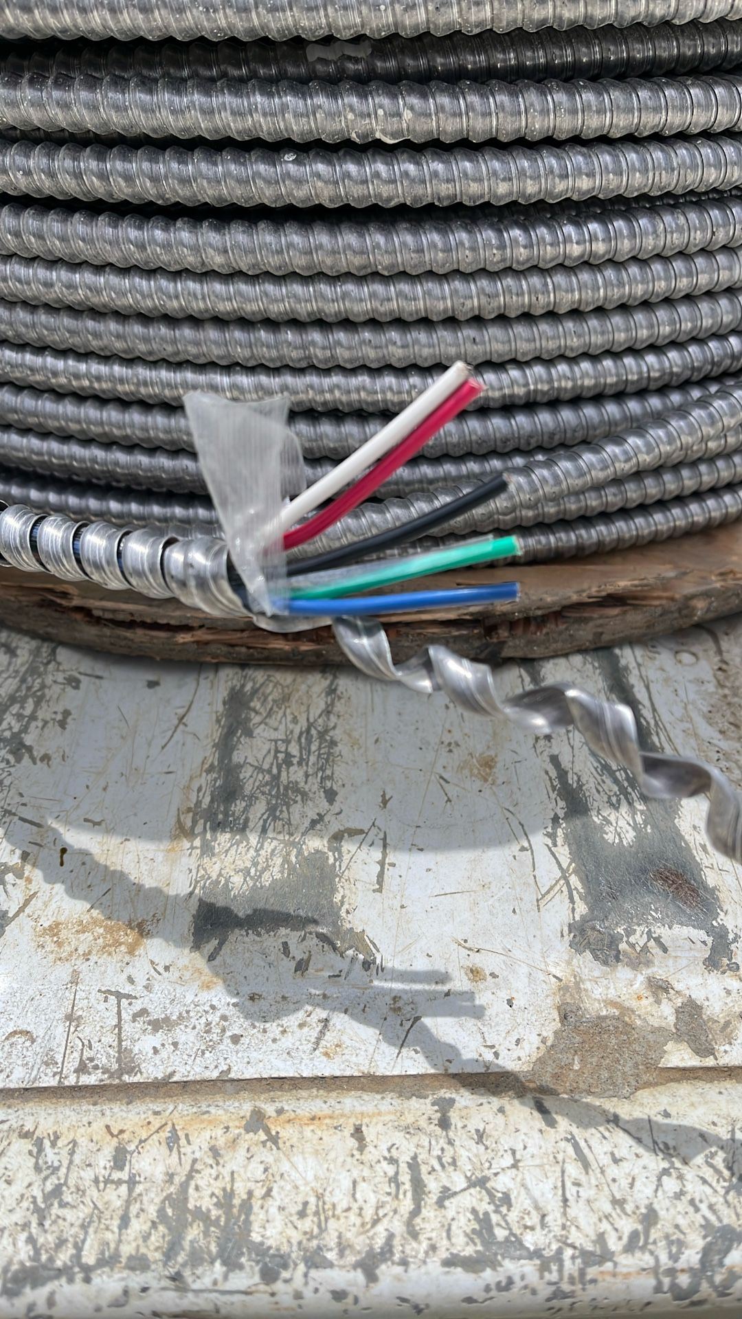 1000’ 12/4 Solid Mc Cable