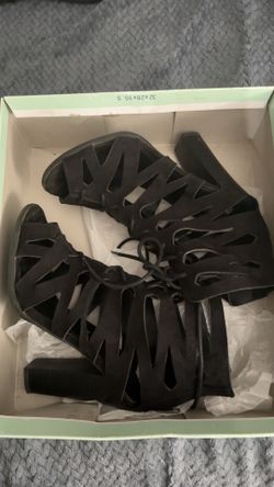 Black heels