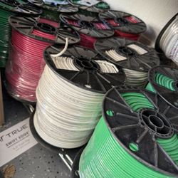 #10 THHN Stranded Copper Electric Wire New Roll 