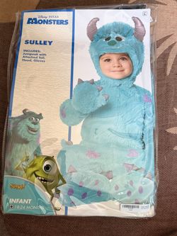 Sulley Infant Halloween costume 18-24m