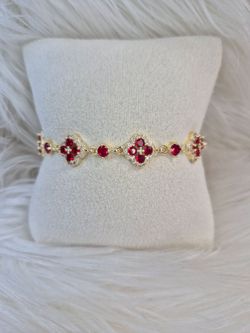 Beautiful Bracelet 14K Gold Laminated Hypoallergenic Waterproof Non Tarnish Excellent Quality