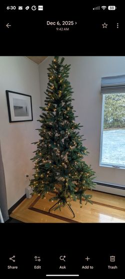 7 ft artificial Christmas tree