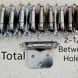 Cabinet Door Hinges  11 Total 