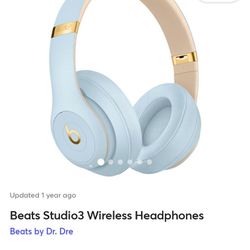 Beats Studio3 Wireless Headphones.