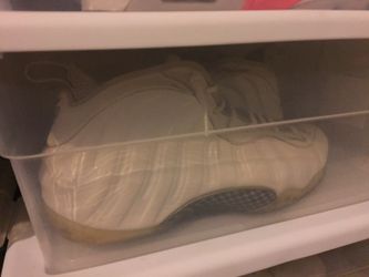 White foams size 10.5