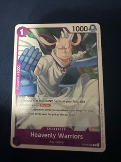 One piece heavenly warriors