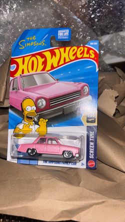 Simpsons Family Car Hotwheel