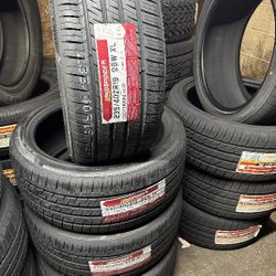 SET OF FOUR NEW TIRES 235/40/19 LANDSPIDER INCLUDING MOUNT AND BALANCE, ASK ME FOR SIZES AND BRANDS 