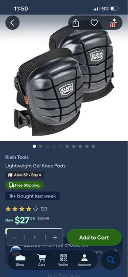Klein Gel knee pads