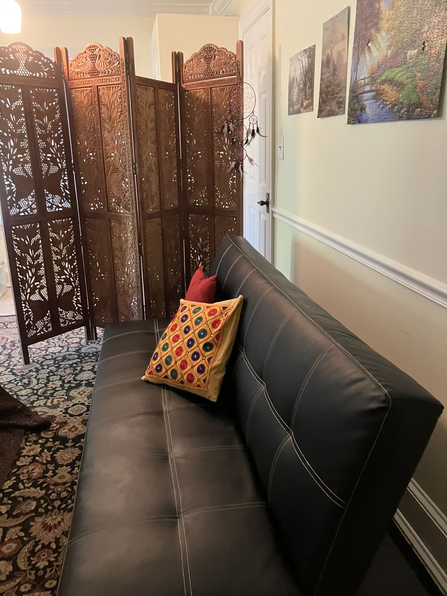 Divider, Futon, Seating And Storage Bench, Treadmill