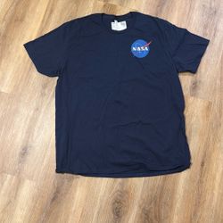 Navy NASA T Shirt 2XL