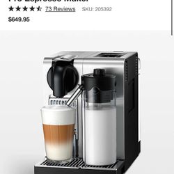 De'Longhi ® Nespresso ® Lattissima Pro Coffee machine