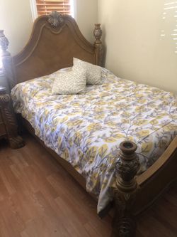 Queen bed