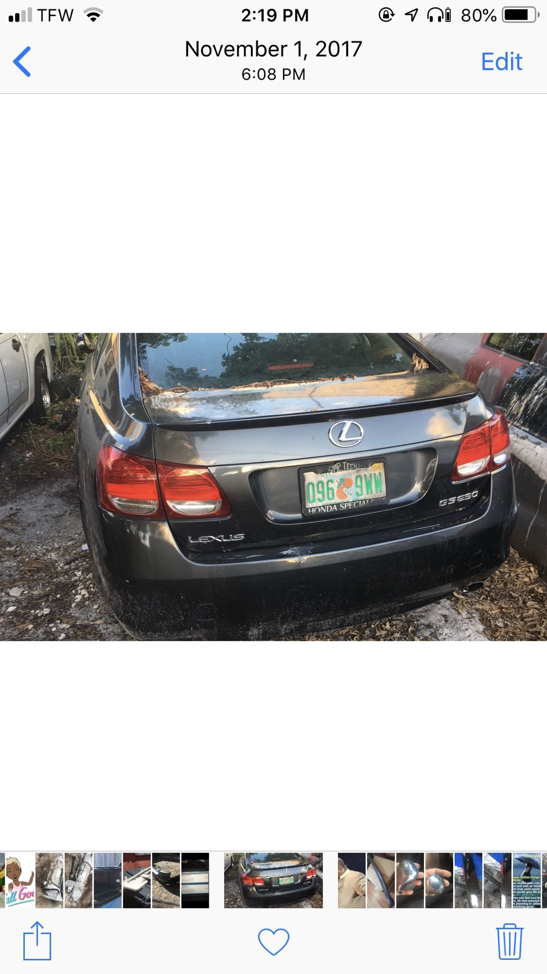 Gs Parts 06-12 Engine And More