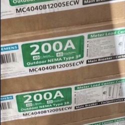 Siemens 200 Amp 120-240v All In One Residencial Electrical Panel 