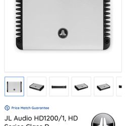 Jl Audio Hd 1200/1