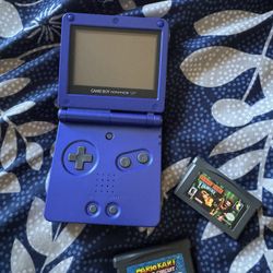 Gameboy Advance Sp + 2 Games