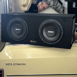 2 10” Boston Acoustic Subwoofers