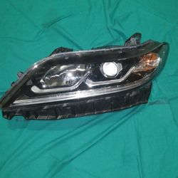 2016 2017 HONDA ACCORD COUPE HEADLIGHT DRIVER LEFT HALOGEN W/ LED 16 17 OEM