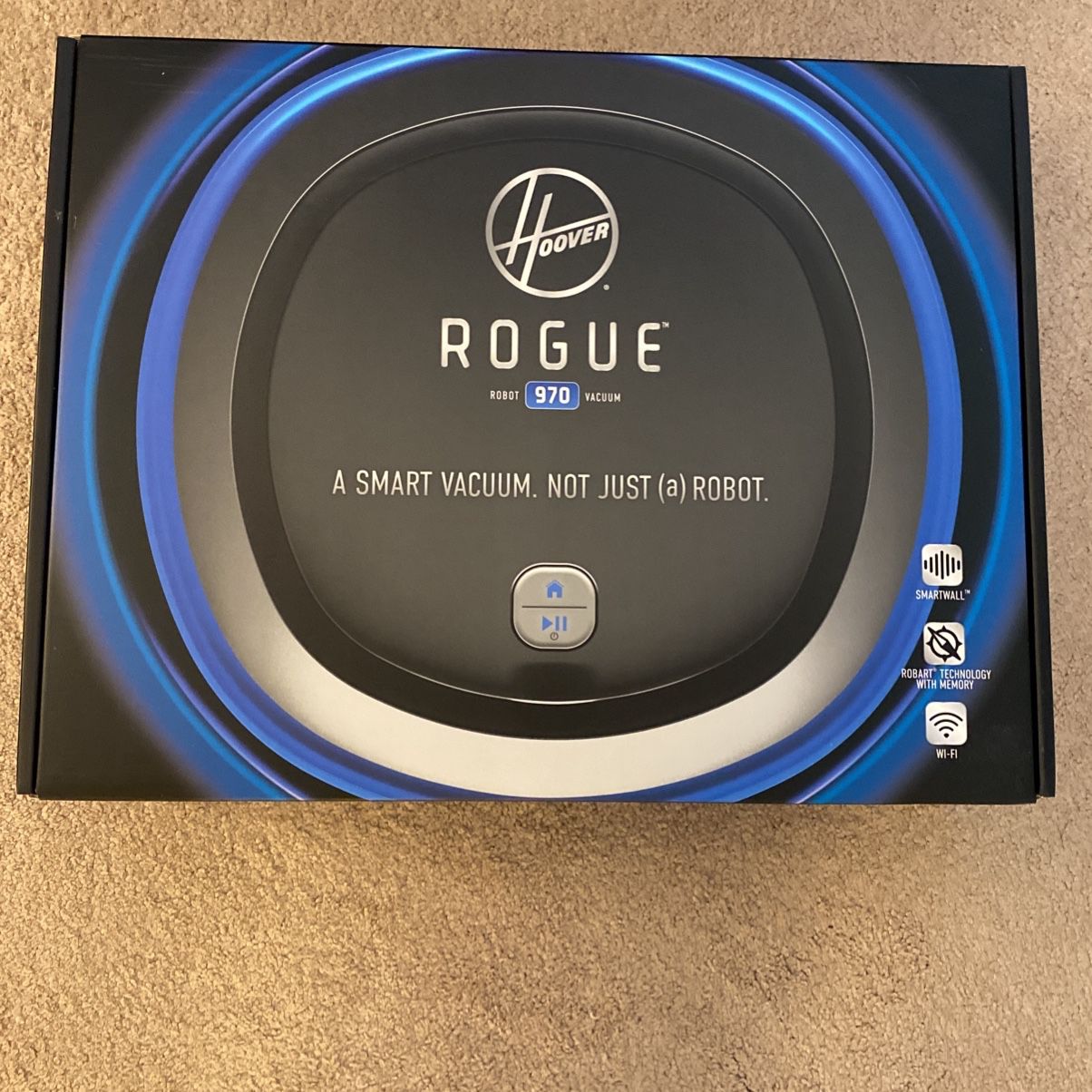 Unopened Rogue Smart Vacuum Hoover 970