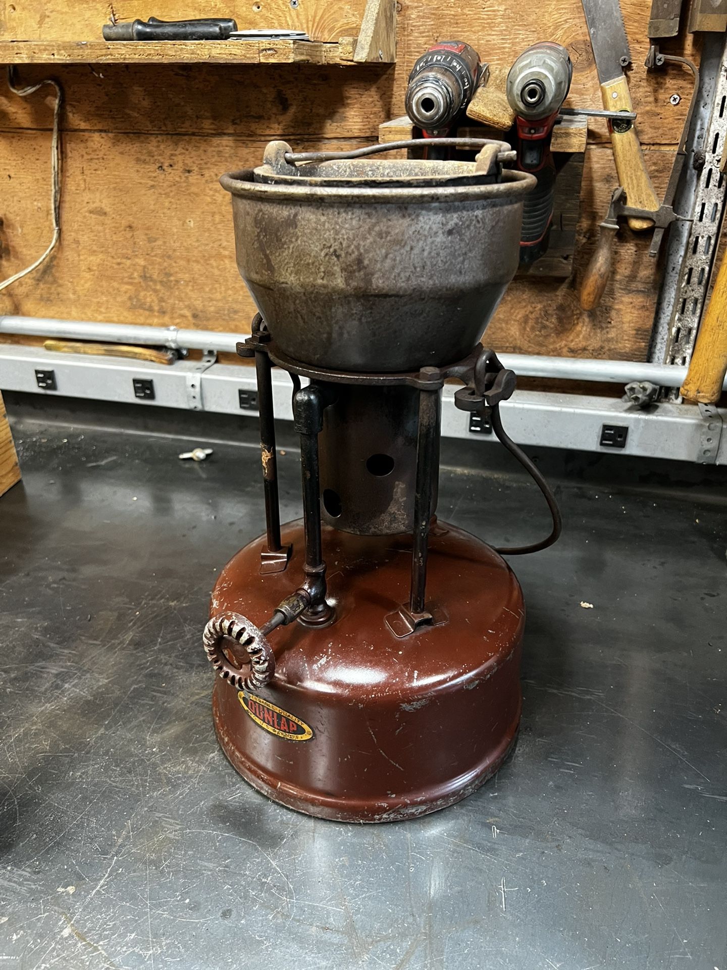 Dunlap Plumbers Furnace Lead Metal Melting Kiln Stove Gasoline Power