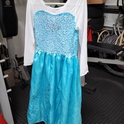 Frozen Elsa Costume Size 7