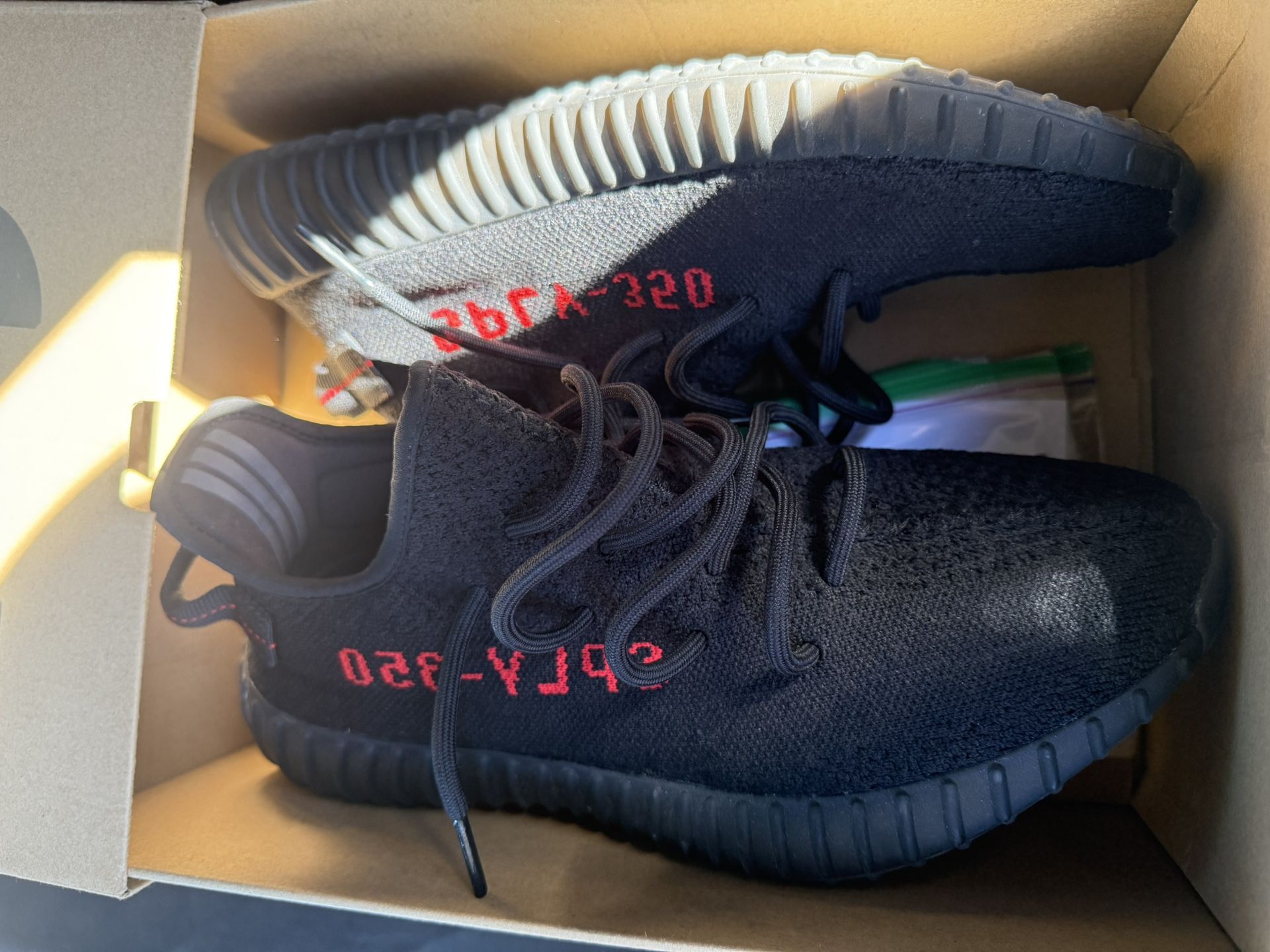 Yeezy 350 Breds Worn 3x With Box  Size:10